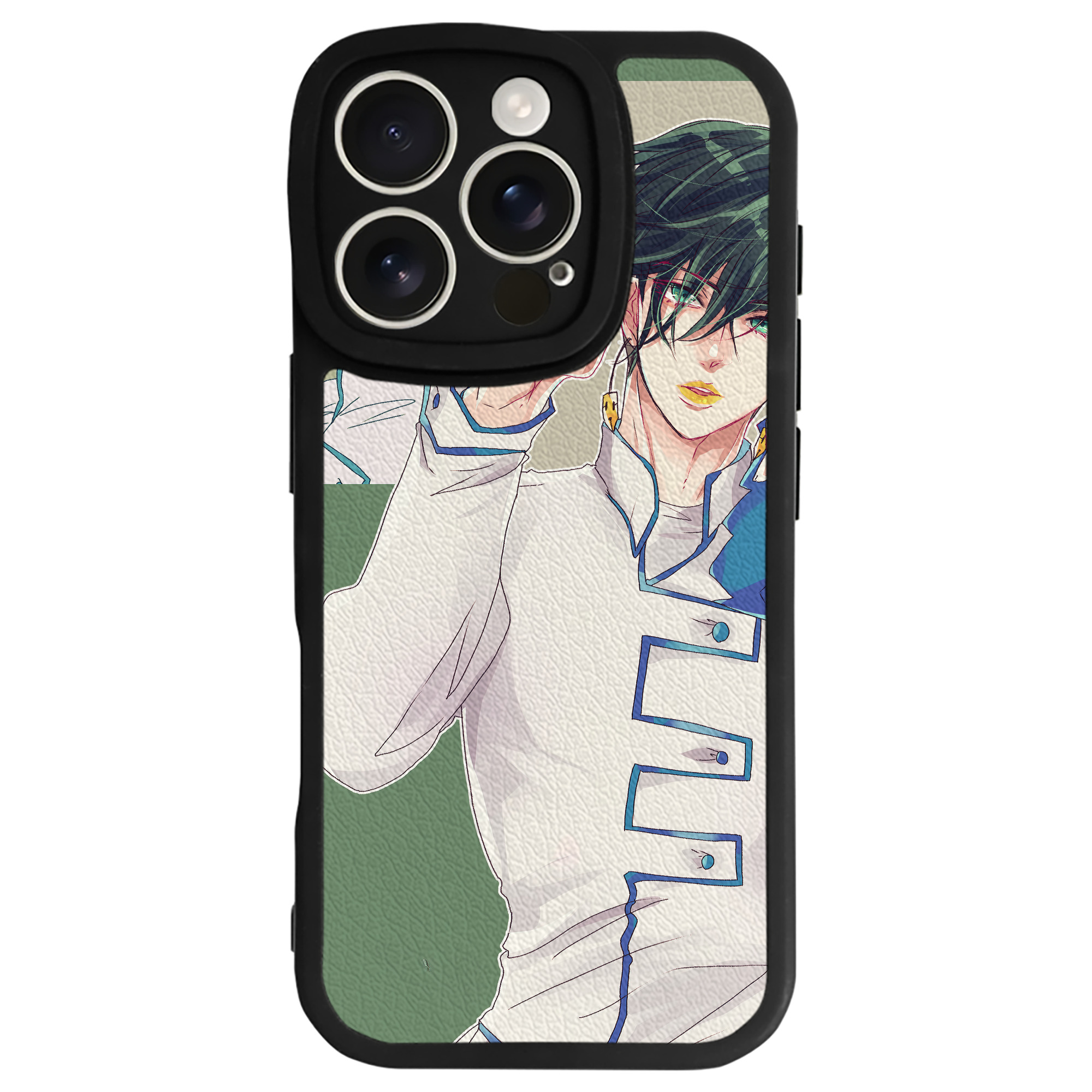 （画像用） ジョジョの奇妙な冒険 JoJo's Bizarre Adventure 【iPhone 16シリーズ対応】シリコンスマホケース（レザー調） 材質：シリコン